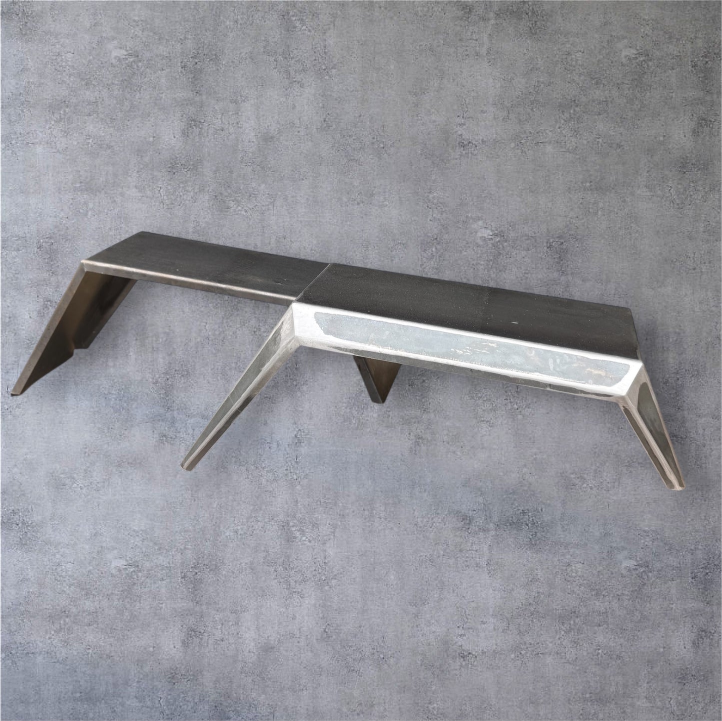 Double - Tapered 2mm mild steel mudguards