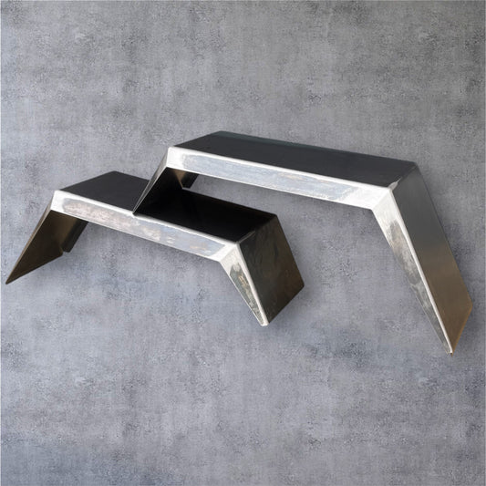 Single - Tapered 2mm mild steel mudguards