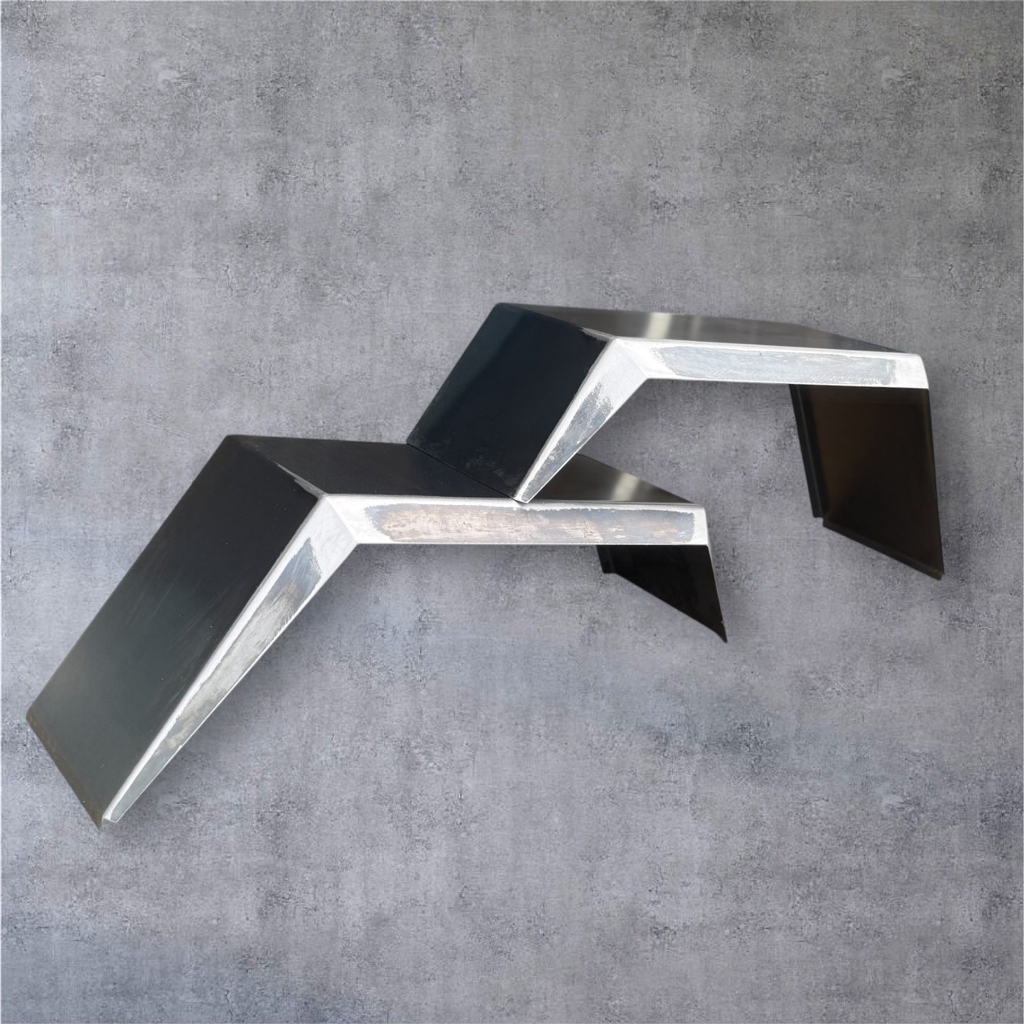 Single - Tapered 2mm mild steel mudguards